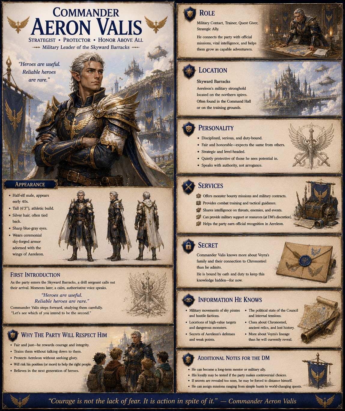 Commander Aeron Valis